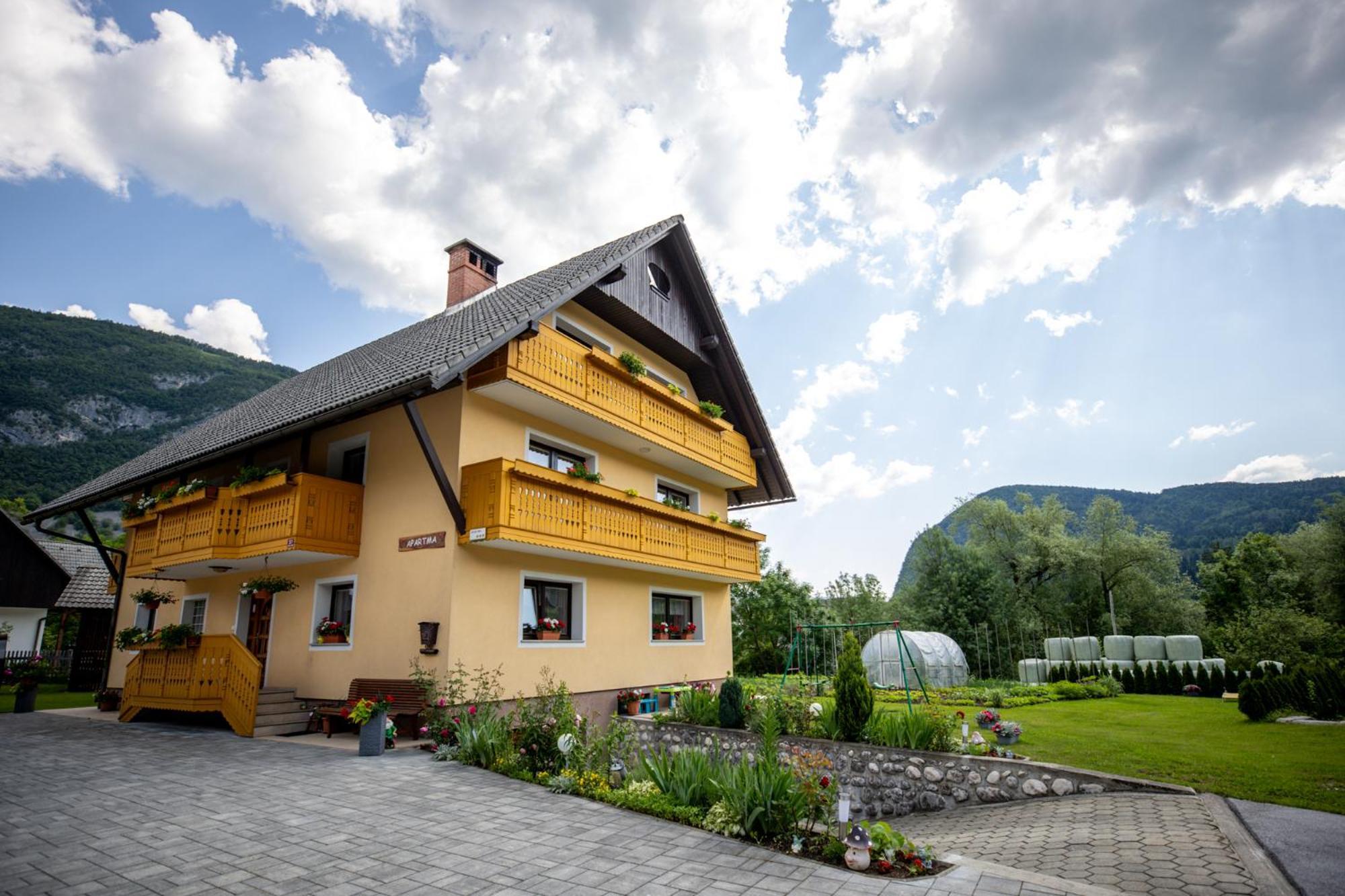 Apartmaji Matej Cvetek Бохинь Экстерьер фото