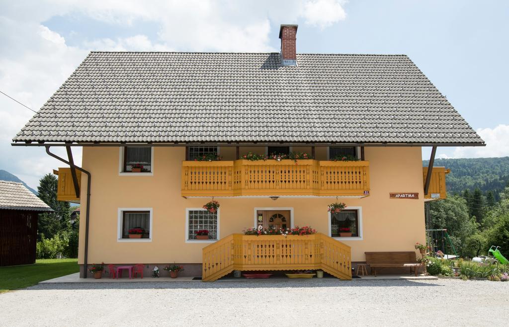 Apartmaji Matej Cvetek Бохинь Экстерьер фото